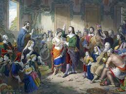 Pocahontas and John Rolfe marry