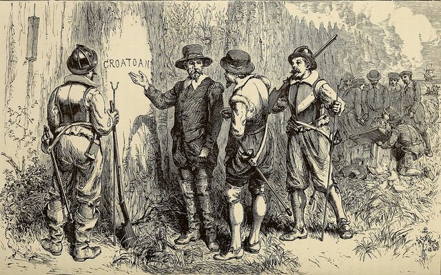 roanoke colony disappears and is called the lost colony