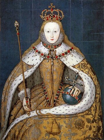 Crowning of Queen Elizabeth I