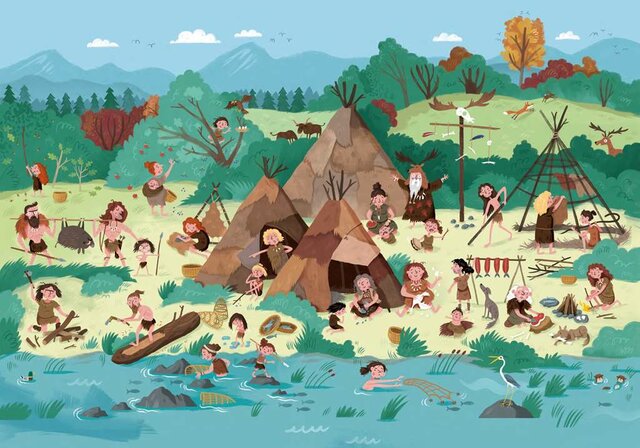 9500 BCPREHISTORY: THE MESOLITHIC, OR MIDDLE STONE AGE