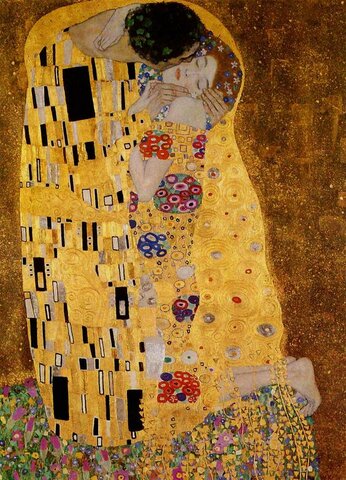 El bes, Gustav Klimt