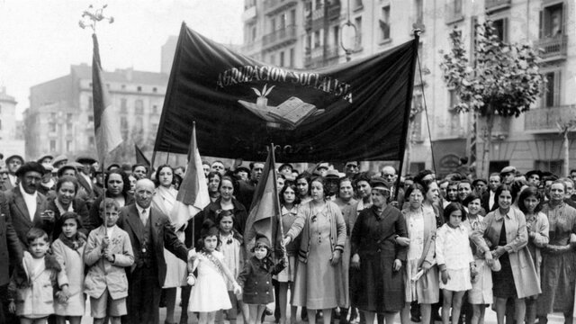 PSOE participa en la celebració del Primer de Maig