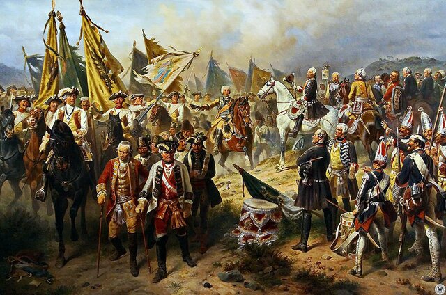 Начало Семилетней войны 29 августа 1757 г.