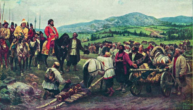 Начало крестьянской войны под предводительством Е. Пугачева (до 1775)