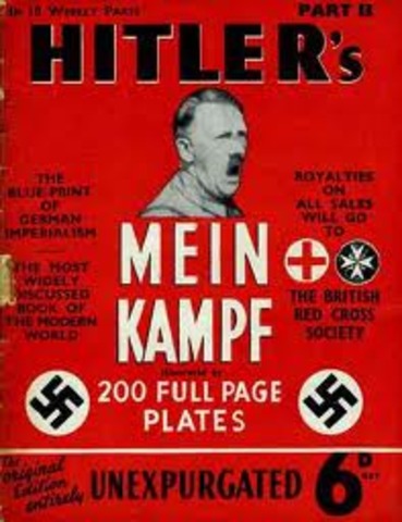 Hitler writes "Mein Kampf"