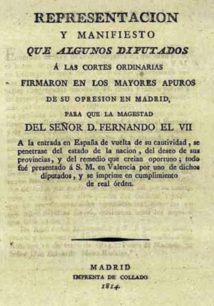 Manifiesto de los persas