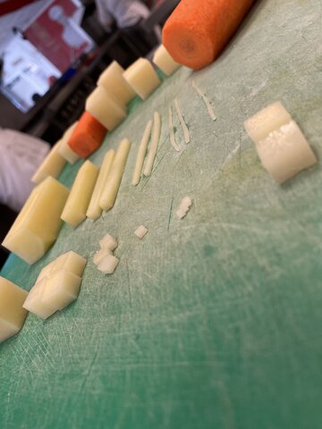 Primera clase en cocina