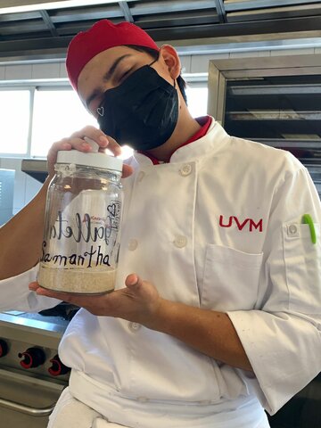 Hice mi primera masa madre