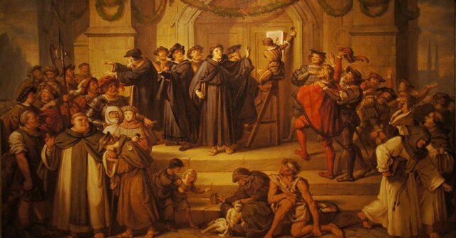 Lutero elizatik eskumikatua izan zen