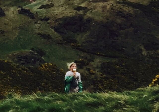 Je suis allée en Écosse