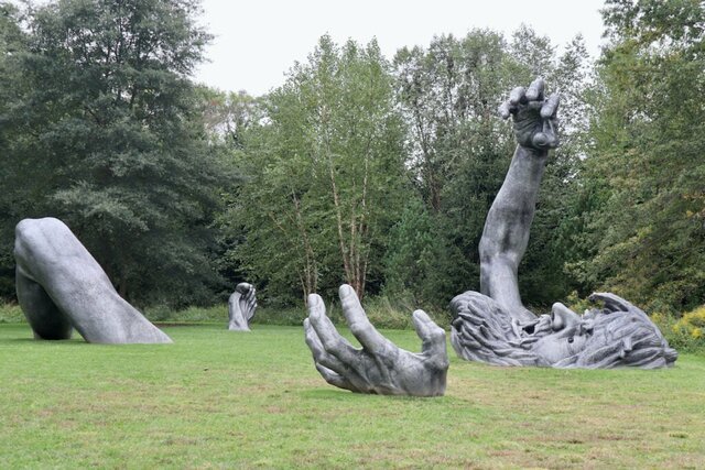 J'ai visité la musée “Grounds for Sculpture”