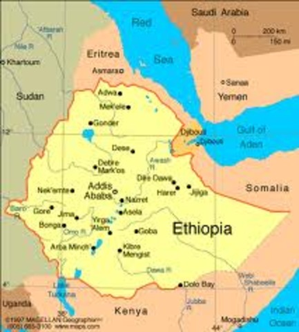 Mussolini invades Ethipoia