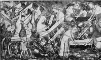The Black Death appears in  Baghdad, Constantinople, Alexandria and the Mediterranean islands