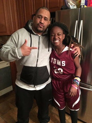 Je jouais au basket.