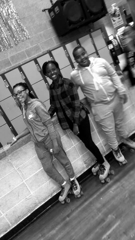 Pour mon treizième anniversaire j'ai fait un patin à roulettes.