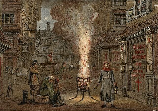Plague outbreak for the first time