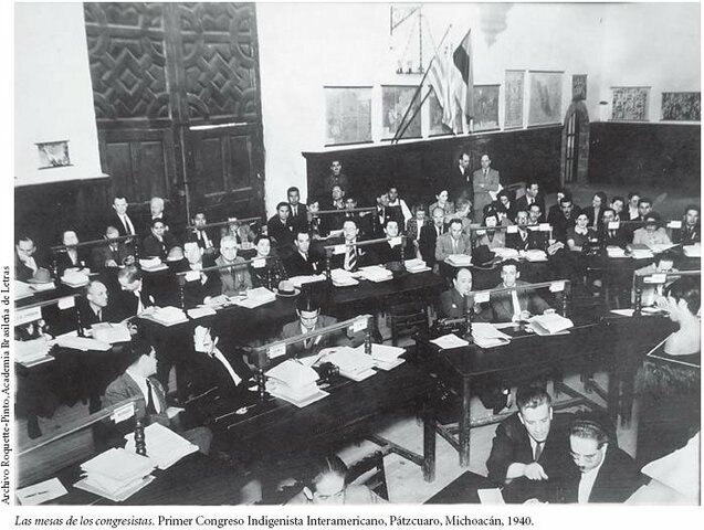 Congreso de indigenistas e indigenismo moderno en México
