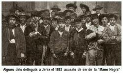 Els anarquistes foren acusats d’estar darrere de la “Mano Negra” .