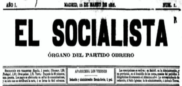 1886: es comença a publicar El Socialista.