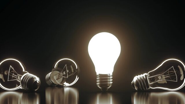 Light bulbs were discovered