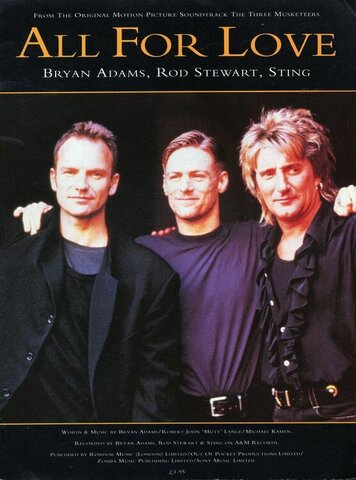 Bryan Adams, Rod Stewart, Sting - All For Love
