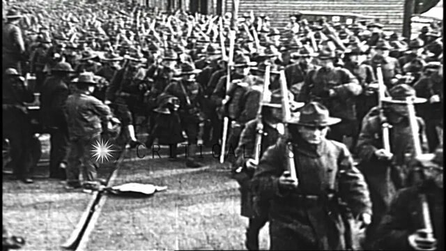 The Landing of the American Expeditionary Force in France