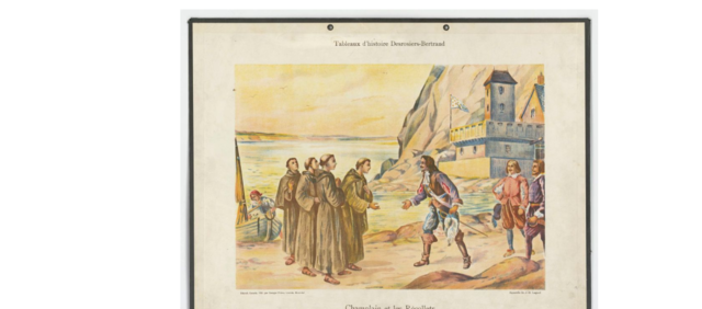 Arrivée des récollets a Québec