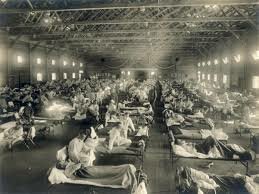 the beginning of the spanish flu pandemic