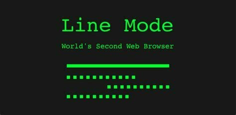 Line Mode Browser.