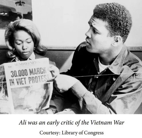 Muhammed Ali Refuses to fight in the Vietnam War