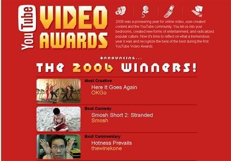 The YouTube Awards Are Announced