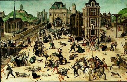 Peace of Vernis. End of the Wars of Religion in France