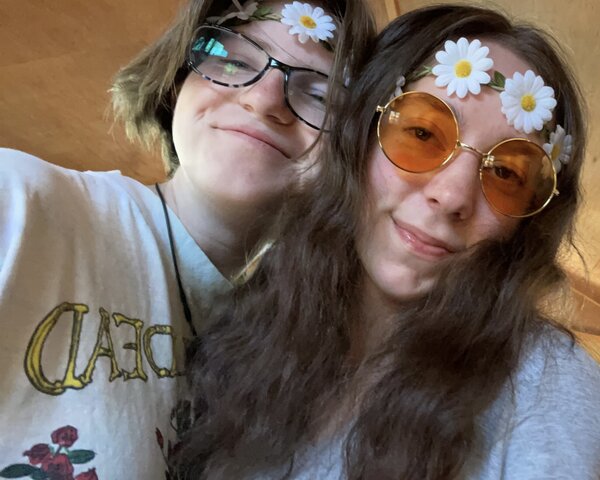 J’ai renconté mon amie, Sophia.