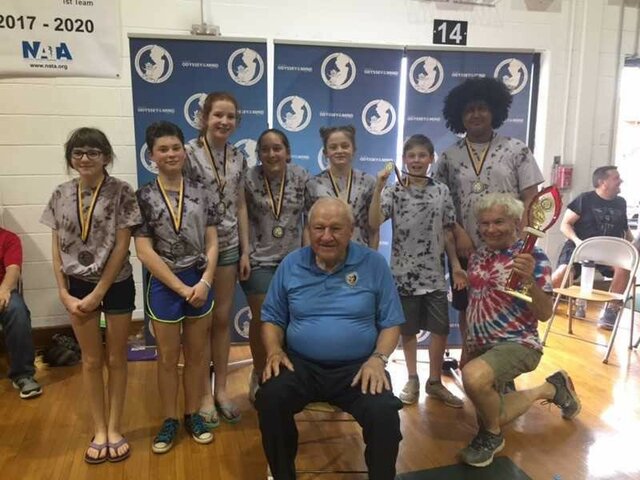 J’ai commencé a Delaware Township School.