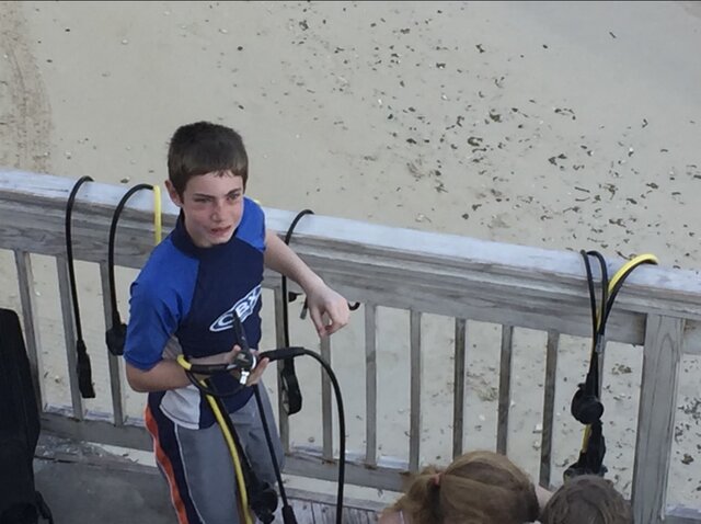 J’ai été certifié pour la plongée sous-marine