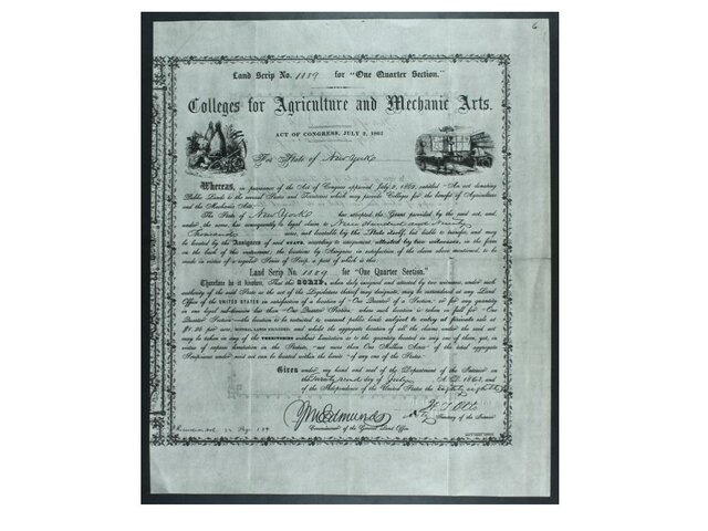 Morrill Act of 1862