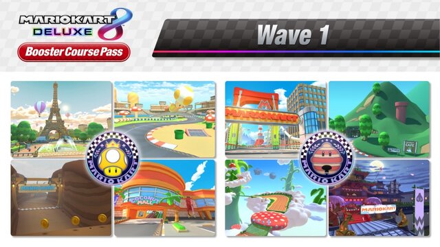 Mario Kart 8 Deluxe Booster Course Pass Wave 1