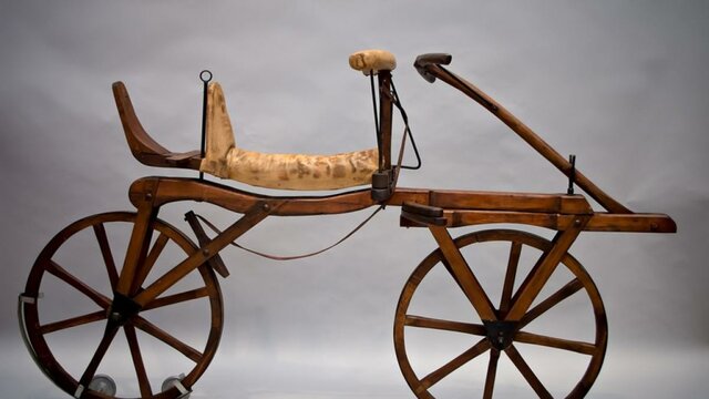 La primera bicicleta