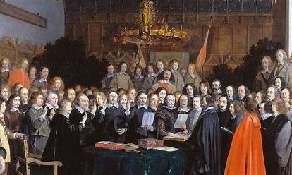 Peace of Westphalia, the end of the Thirty Years' War: hegemony of France in Europe