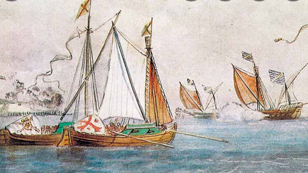 invención de la navegación