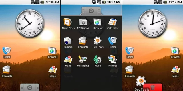 Android 0.9 Beta - Las primeras pinceladas de una nueva apariencia
