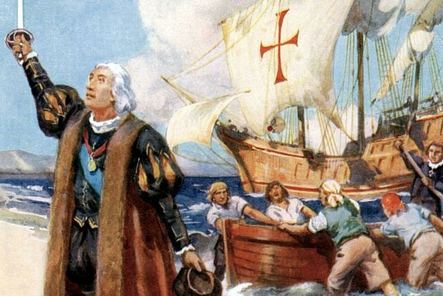 Llegada de Colón a América