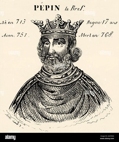 Pipino il Breve nominato re