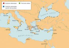 Kolonisationer börjar