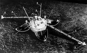 The first probe on the moon