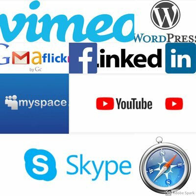 MySpace, Linkedln, Skype