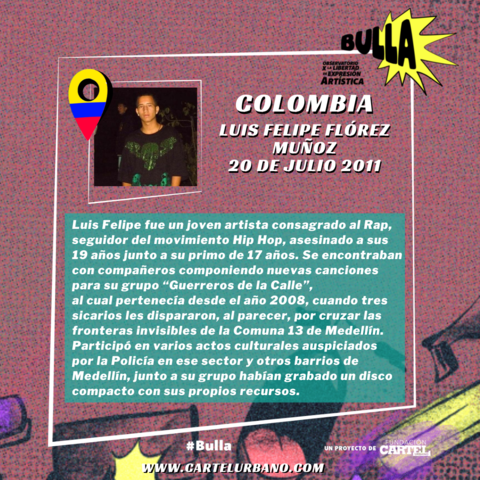 *COLOMBIA* Luis Felipe Flórez Muñoz