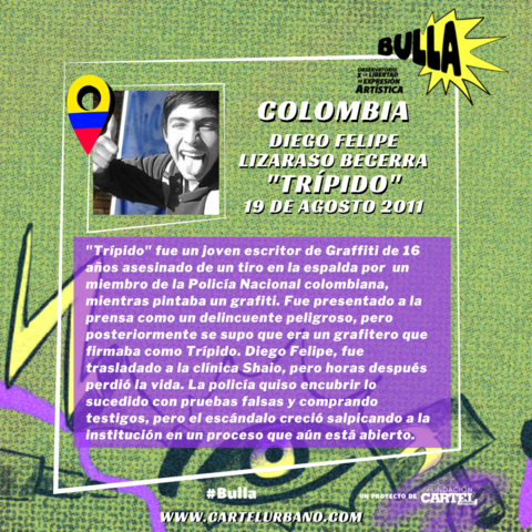 *COLOMBIA* Diego Felipe Lizaraso Becerra TRIPIDO