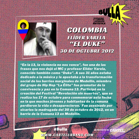*COLOMBIA* Elíder Varela. DUQUE