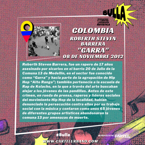 *COLOMBIA* Steven Barrera GARRA